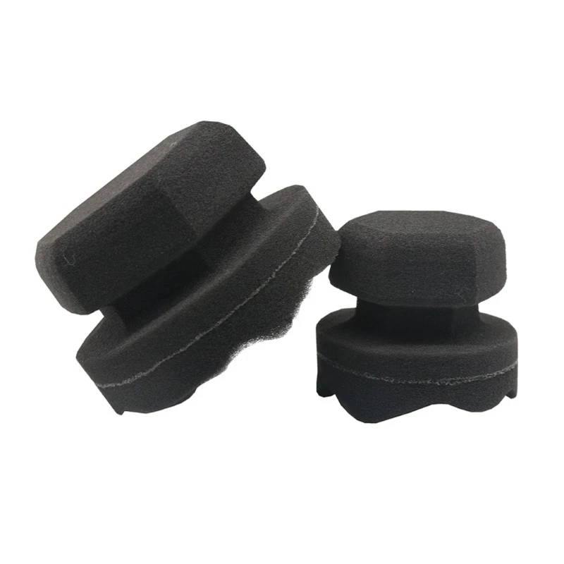 

All Purpose Tire Dressing Applicator Pad Waxing Polishing Sponge Tire Wipe Sponge Cleaning Tool for Vehicle Wheel