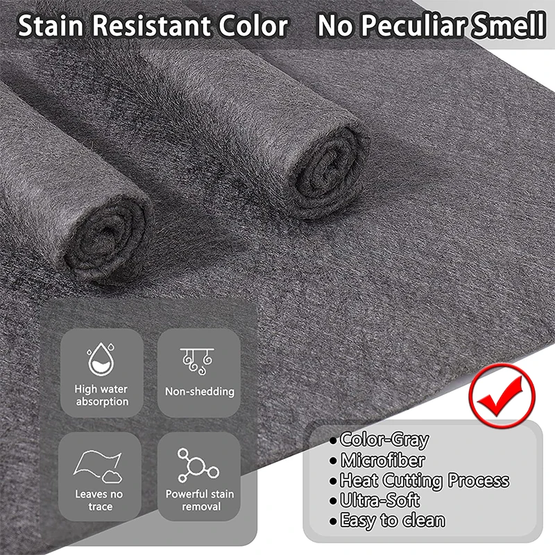 Thickened Magic Cleaning Cloth No Trace Reusable Microfiber Washing Rag Car Window Glass Wipe Towel Kitchen Clean Tool