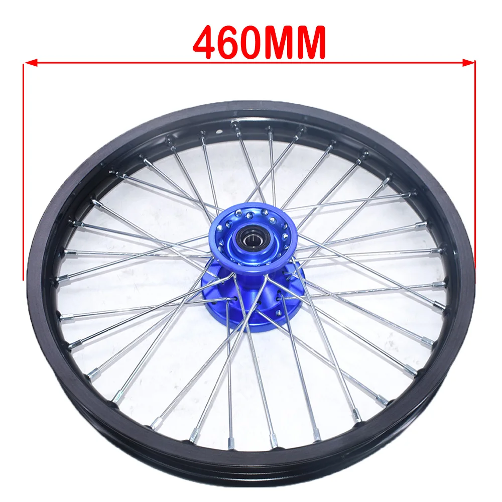1.60-17 inch 17" Front 1.85-14 inch 14" Rear Rims Aluminum Circle warehouseC Hub For KLX CRF Kayo BSE Dirt Pit Bike Motorcycle - Image 4