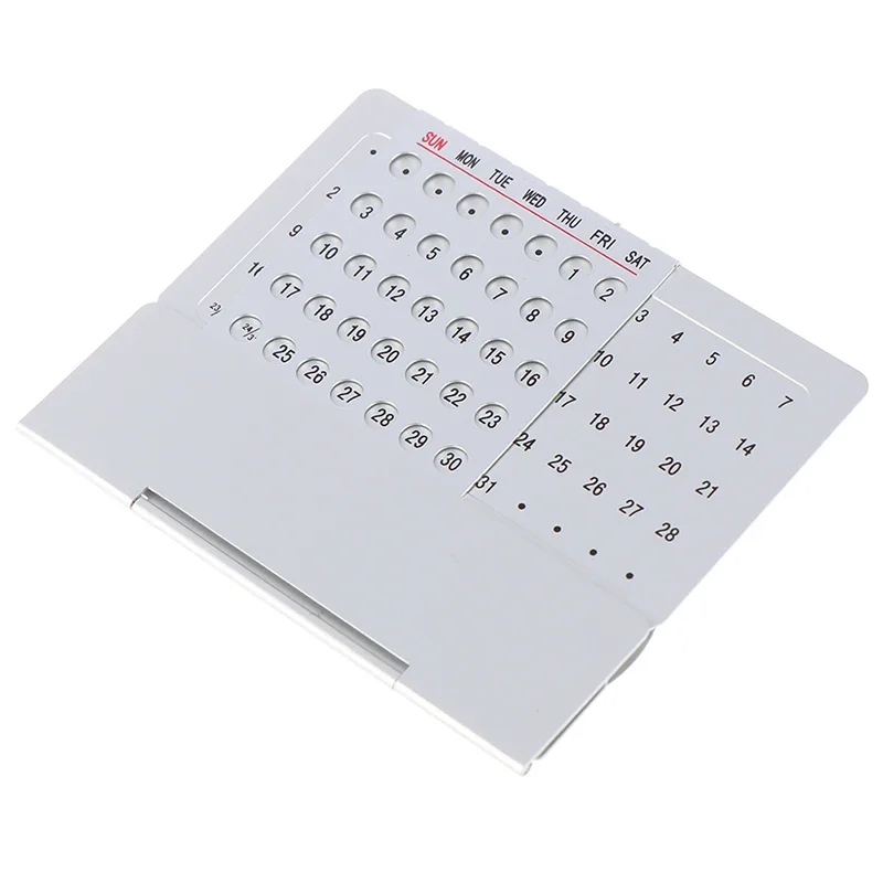 새로운 금속 제작, 영원한 독특한 100 년, 영원한 달력, 사무용품, 1PC