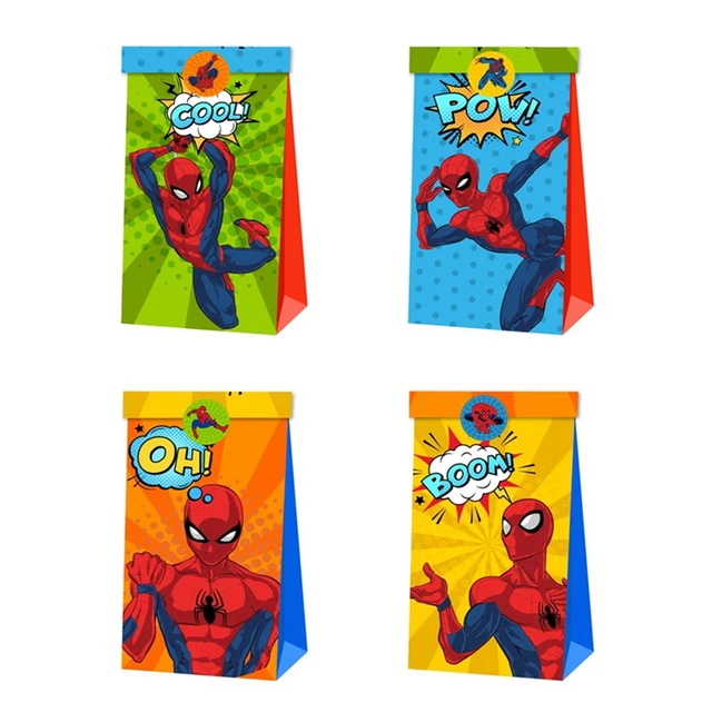 Cadeau d'anniversaire pour Enfants Spiderman, 12 Bracelets à