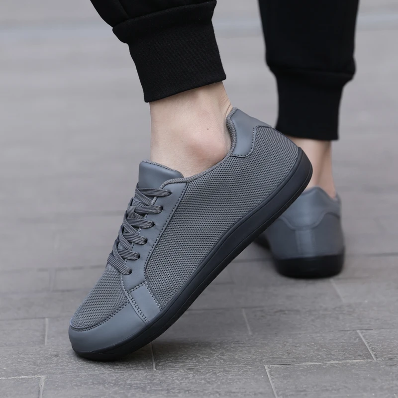 New Unisex Wider Shoes Breathable Mesh Men Barefoot Wide-toed Shoes Brand Flats Soft Zero Drop Sole Wider Toe Sneakes Large Size