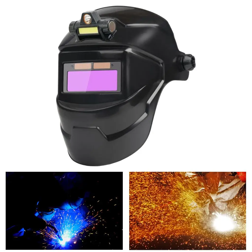 Solar Power Auto Darkening Welding Helmet for All Welding Applications