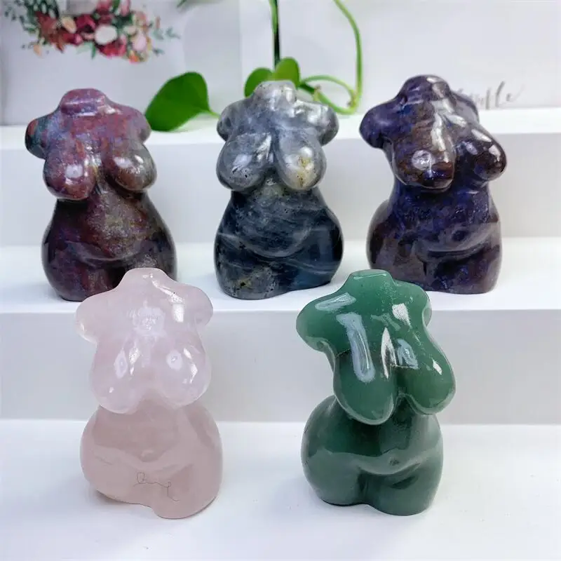 

Фигурки из натурального хрусталя, 8 см, 1 шт.