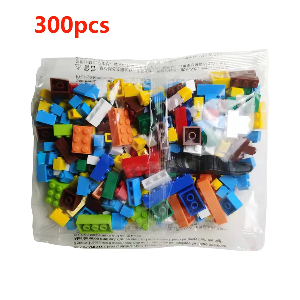 1000 DIY creative building blocks bulk set Urban Classic building blocks Assembled birthday gift children's educational toys