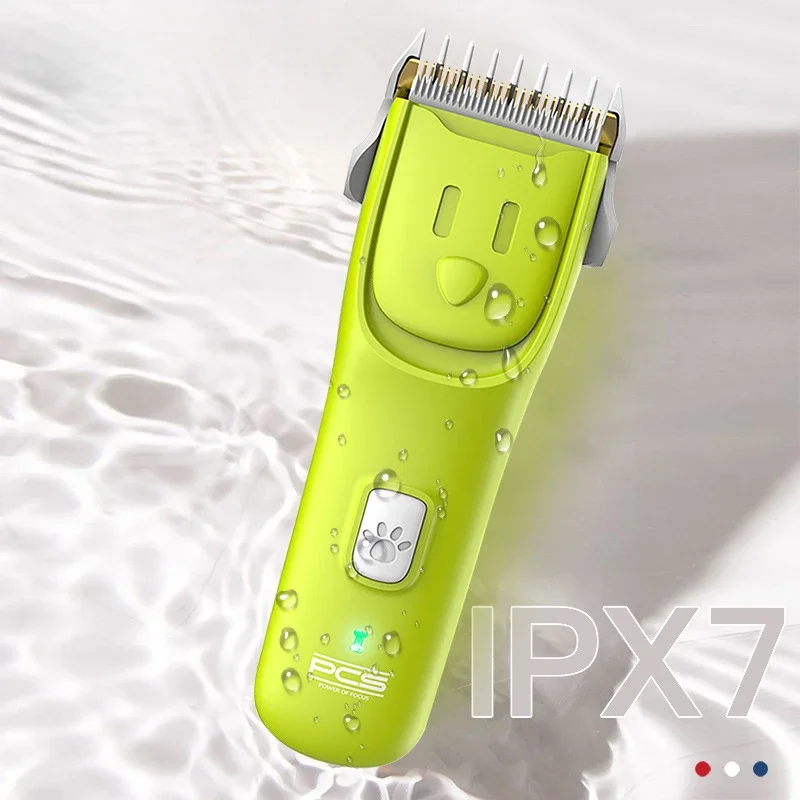 Pet hair clipper dog hair trimmer portable USB charging waterproof professional supplies