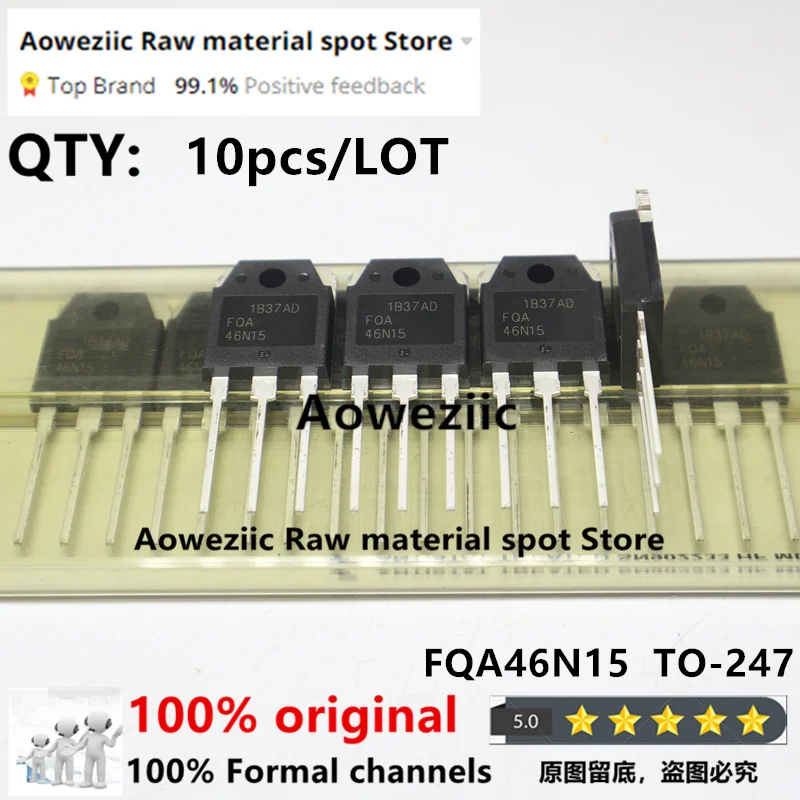 Aoweziic Transistor de efecto de campo MOS, 100% nuevo, importado ...