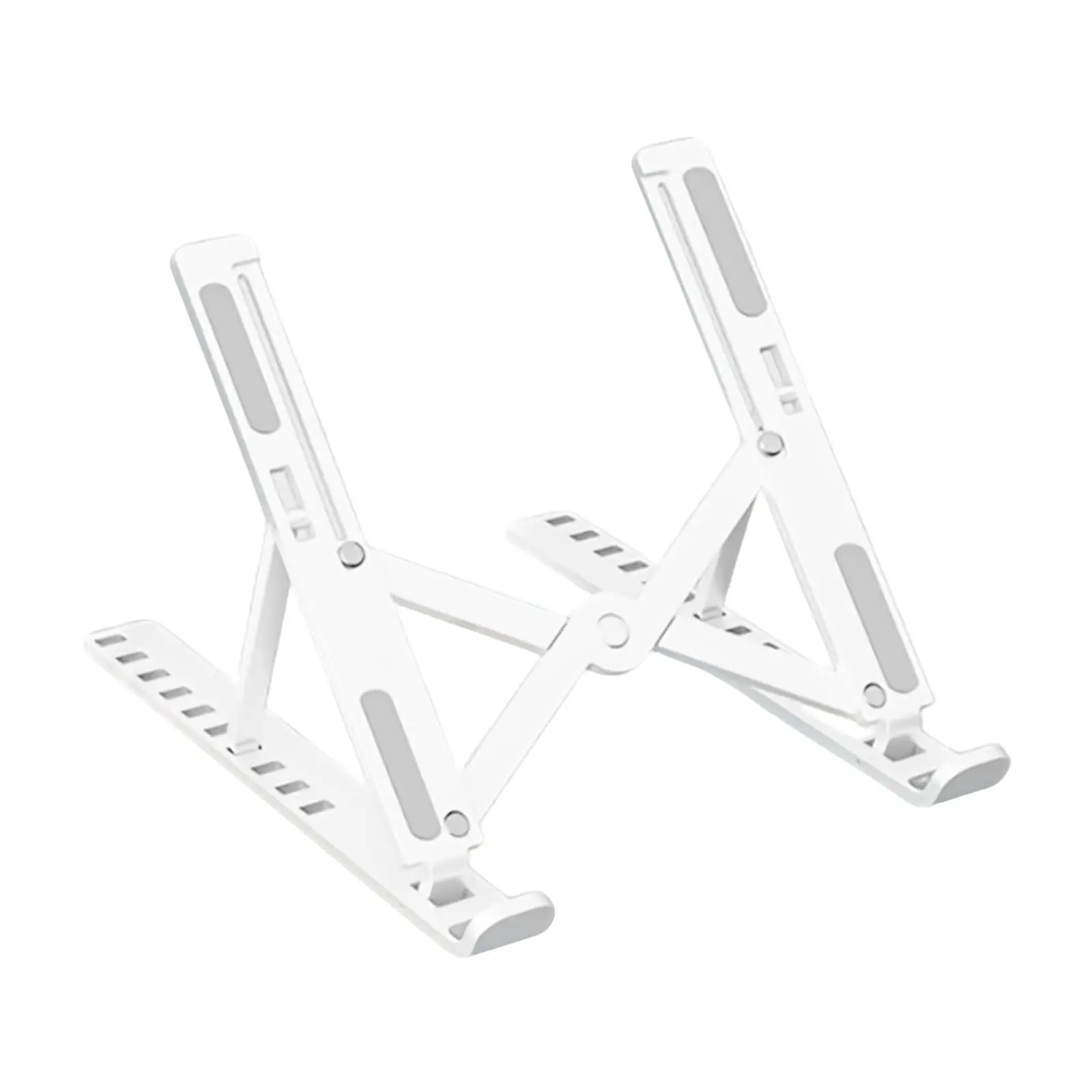 Laptop Stand for Desk Portable Laptop Riser Adjustable Computer Stand ABS+Silicone Foldable Laptop for 10-15.6" Laptops Tablet