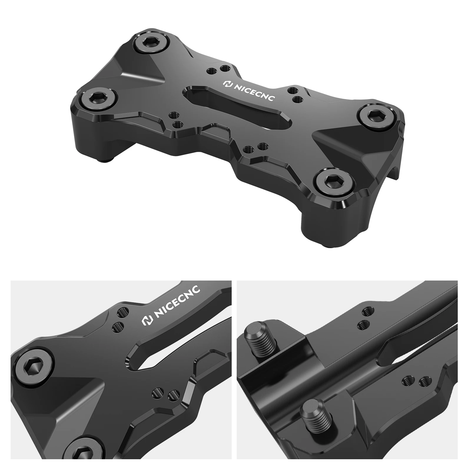 Für Yamaha Tenere 700 XTZ 700 2019–2024. Lenkeroberklemme mit AMPS-Muster T7 TENERE 700 Rally Edition T700 World Raid 2022 – Detail 2