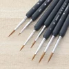Brush Painting Set Detail Fine Miniature Watercolor Hair Acrylic Wolf Miniatures Liners Artist Micro Oil Kit Drawing 5
