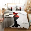 Sexy Girl SSSniperWolf Bedding Set,Duvet Cover Comforter Bed Set Quilt Cover Pillowcase,King Queen Twin Size Boys Girls Adults 4