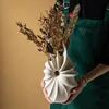 CAPIRON Ceramic Conch Vase for Pampas Grass Dried Flower Container Decorative Centerpiece Tabletop Home Living Room Nordic Decor 3