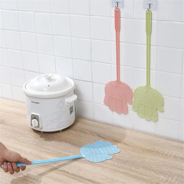 Aranyos Műanyag Légy Swatter Beat Rovar Legyek Pat Anti Mosquito Shoot Fly Pest Control Prevent Szúnyog Szerszám Killer Matamoscas - Image 4