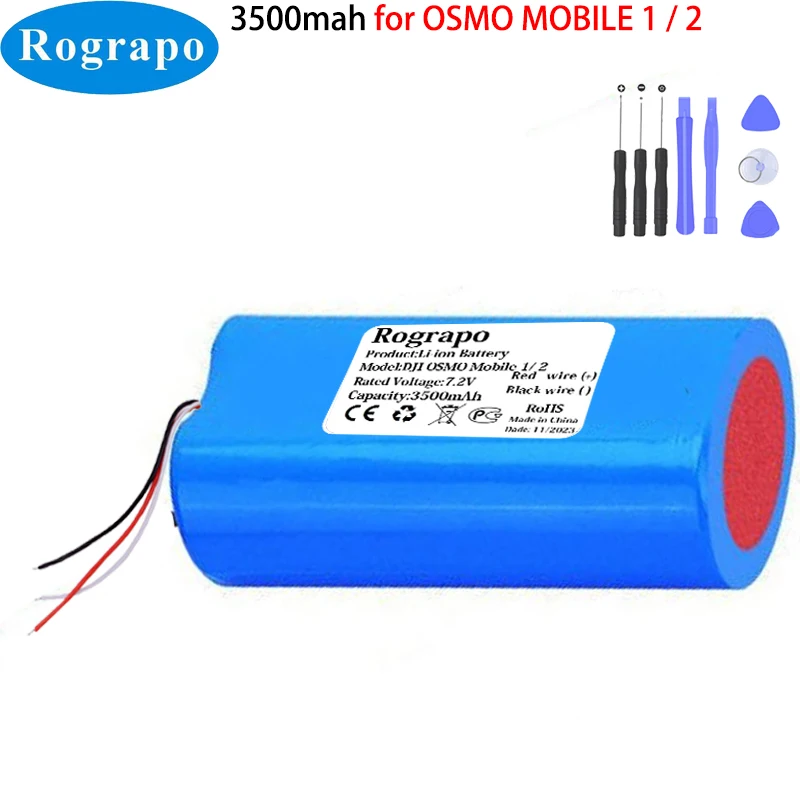 Nuova Batteria 7.2V 3500Mah Om170 Per Dji Osmo Mobile 1 2 3 4 Generazione Gimbal Portatile
