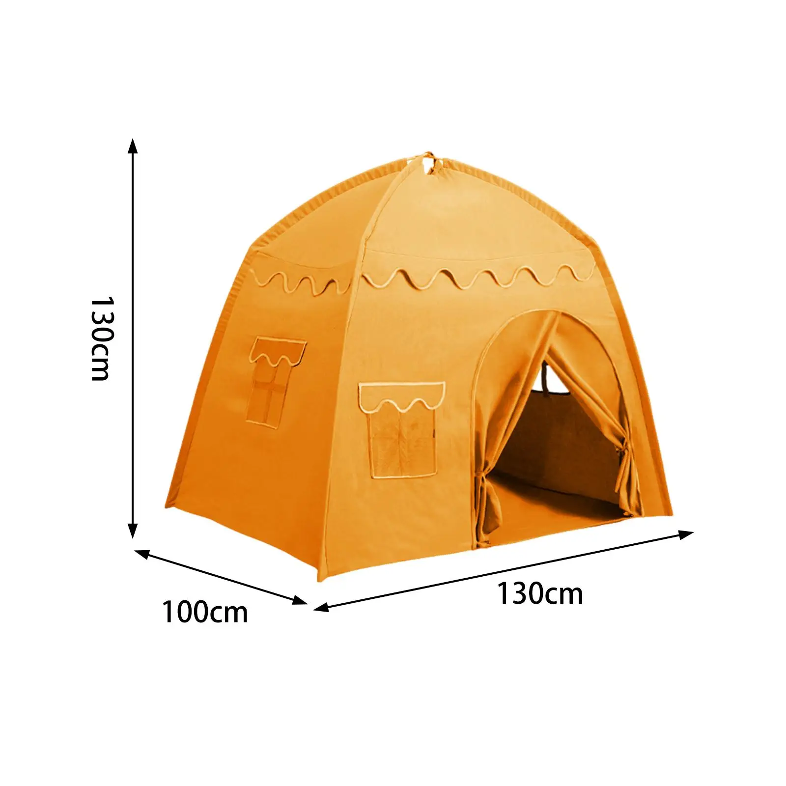 Kids Play Tents Indoor Outdoor Portable Fairy Playhouse Castle Tent Children Play House for Children Toddler Kids Birthday Gift