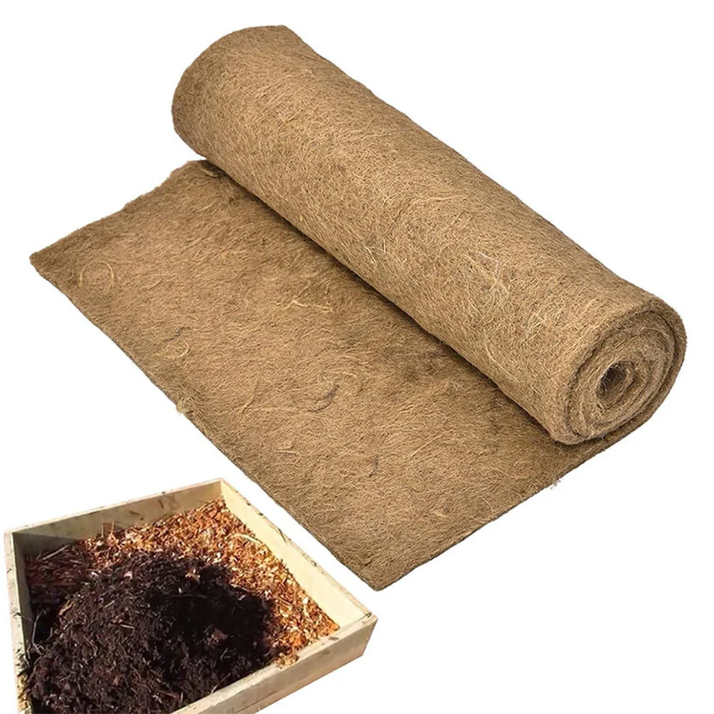 Jute Fiber Mat Worm Box Blanket All-Natural Biodegradables Jute Fiber Mat keep your worm box moister and darker.