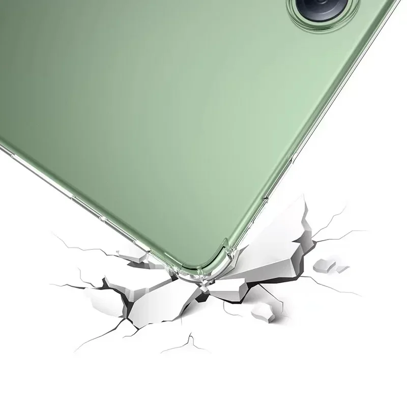Transparent Silicone Back Tablet Cover