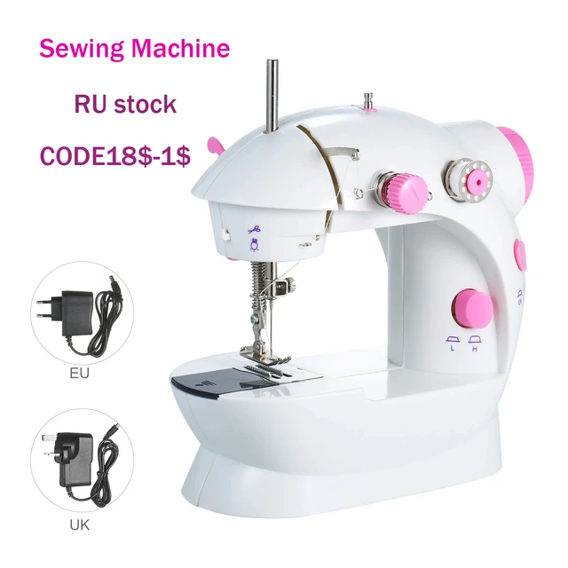 Small Sewing Machine Mini Sewing Machine Needle Threader Automatic Threader  Travel Portable Multifunctional Tailoring Machine - AliExpress