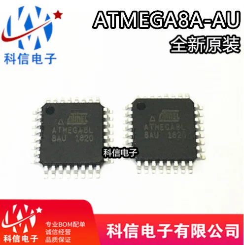 

ATMEGA8A-AU QFP32 8 AVR Original, in stock. Power IC