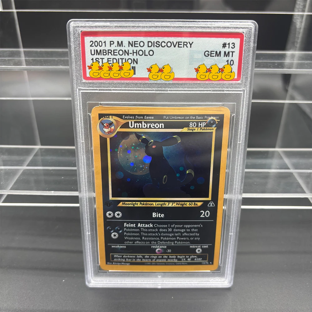 black holo（first edition） 1 of 500 Pokemon Fossil 1st Edition German Lapras CGC 8.5 Holo GERMAN (8173