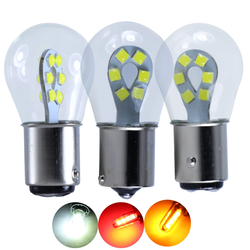 FEUX DE JOUR LED DRL P21w Ba15s 1156 Ampoules Super Canbus 3.0 6000k