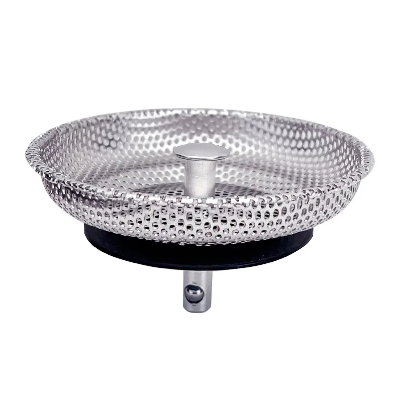 Sink Strainer Stainless Steel Pool Bathtub Hair Catcher Stopper Waste Filter Plug Floor Drain Kitchen Bathroom Accessories Tools