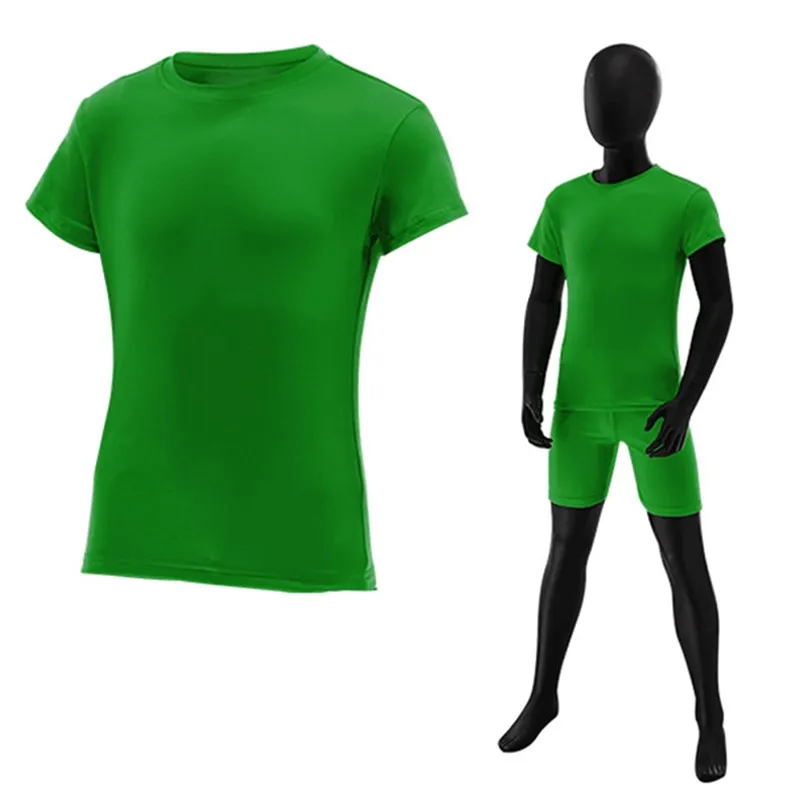 Kids Quick Dry Short Sleeve GYM Fitness Tops Tee Children Girl Boy Sport Running Football Skiing Exercise Basketball T Shirt 86 3