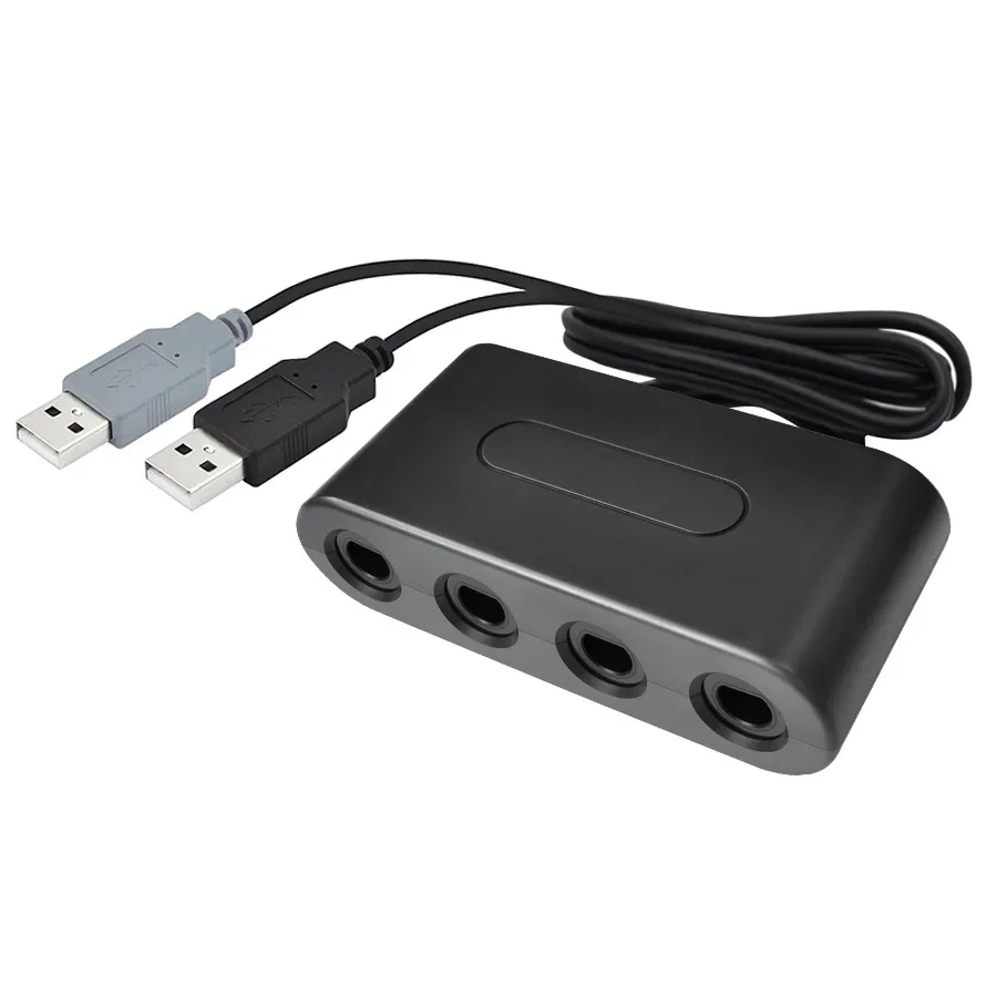 4 Ports Game Converter for GameCube GC Controller USB Adapter for ...