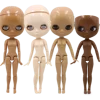DBS blyth doll joint body bjd toy without makeup shiny face for cutom doll DIY anime girls 1