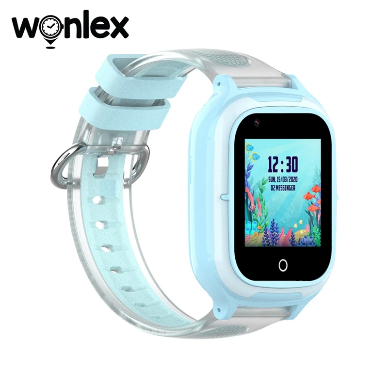 

Wonlex Smart Connected Watch 4G GPS Student Kids Smart Watch Phone Video Call Camera Location Tracker SOS KT23 Audio Monitoring