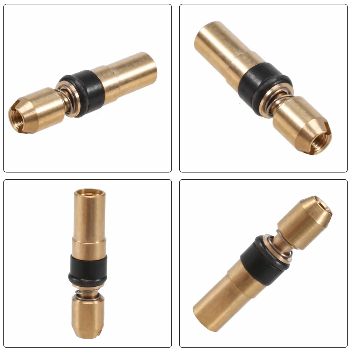 

3PCS Three-Stage Piston Head High Pressure Copper Head 6mm High Pressure Pump 30Mpa Repair Parts