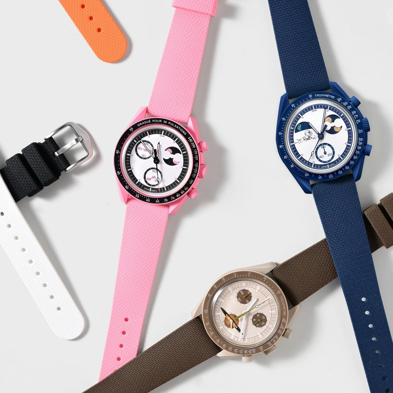 Soft Silicone Quick Release Watch Strap, 20mm - Stylish Replacement Wristband Accessory
