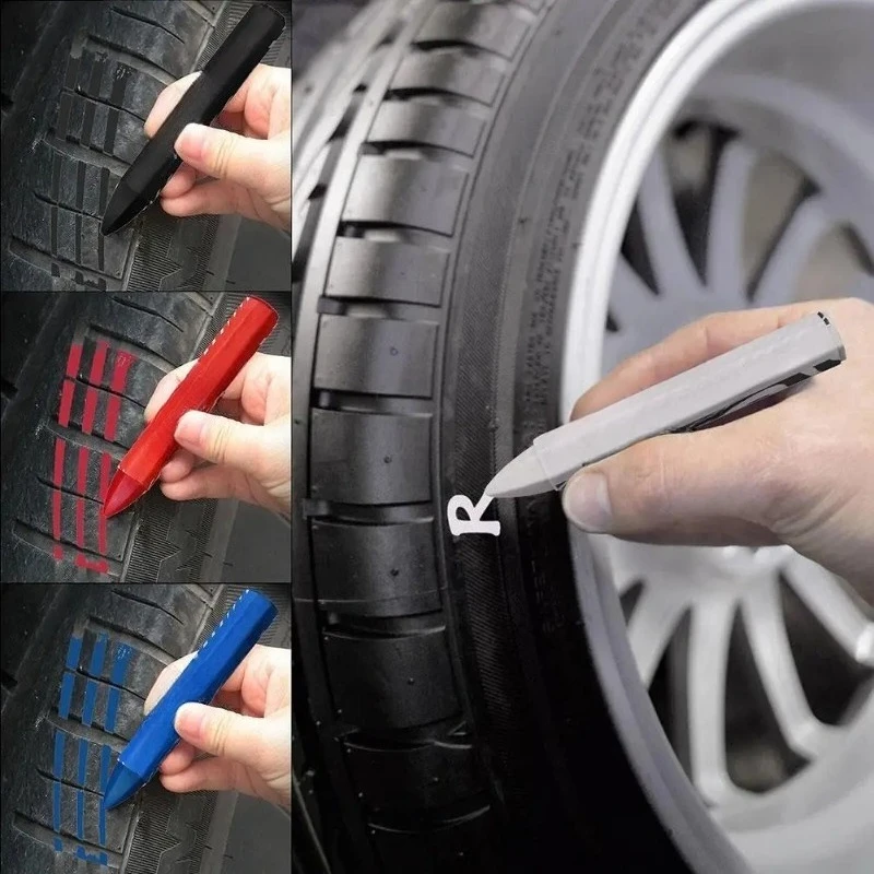 Waterproof Fade-Resistant Tire and Surface Crayon Marker Pen