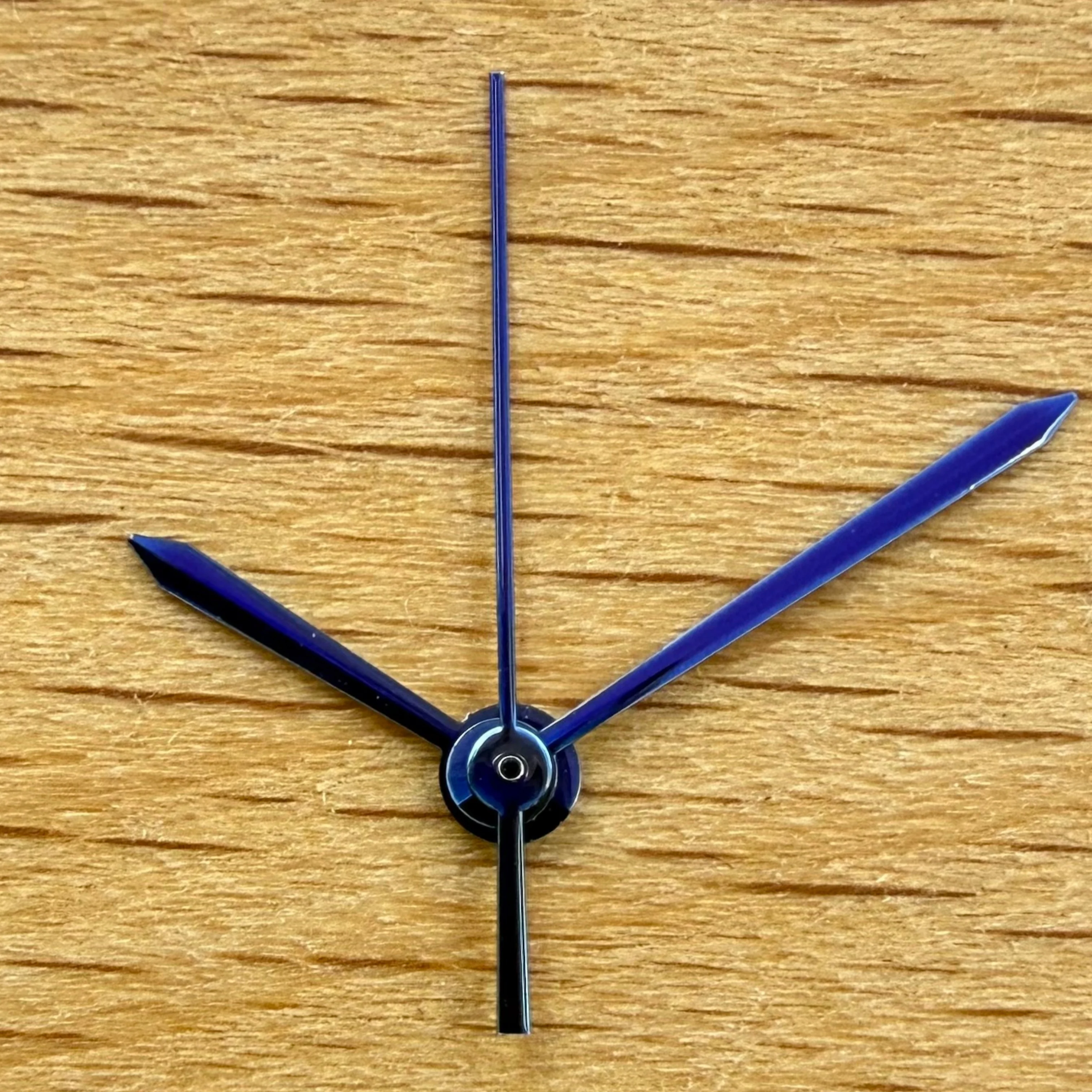 7.5x11x11mm Point Pencil Watch Hands Gunmetal Silver Blue Fit NH35 NH36 ETA 2824 2836 Miyota 8205 8215 DG2813 Movement Parts