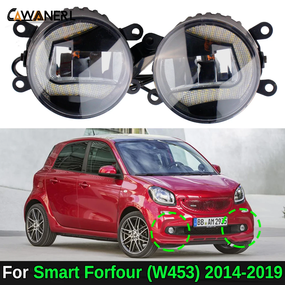 2-шт-автомобильные-фары-30-Вт-для-smart-forfour-w453