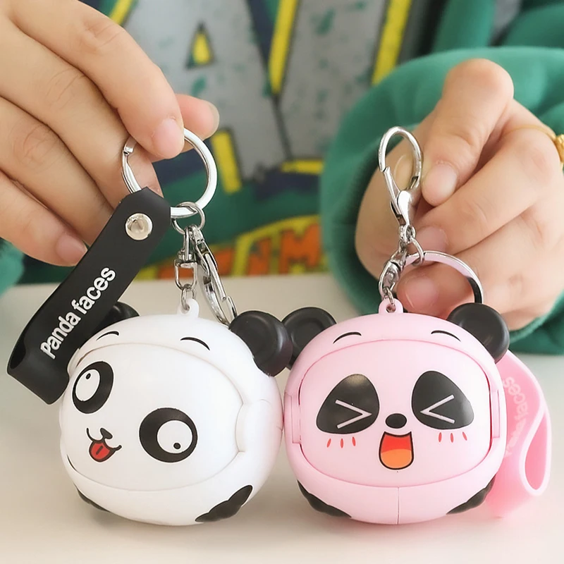 

Novelty Funny Sichuan Opera Face Changing Panda Backpack Charm Keychain Pendant Cartoon Cute Face Changing Panda Decompress Toys