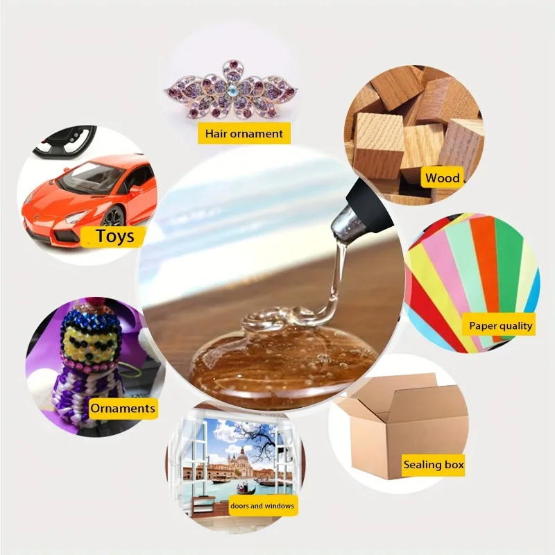 Transparent Hot Glue Sticks 7mm/11mm 6