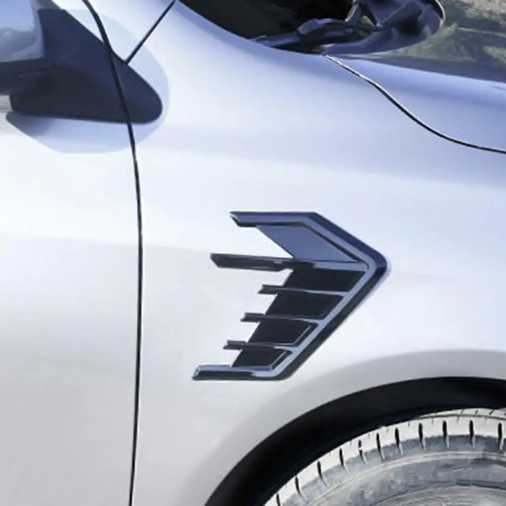 

Automobile Leaf Plates 2Pcs Practical Soft Three-dimensional Universal Type Side Wing Fenders Exterior Accessories