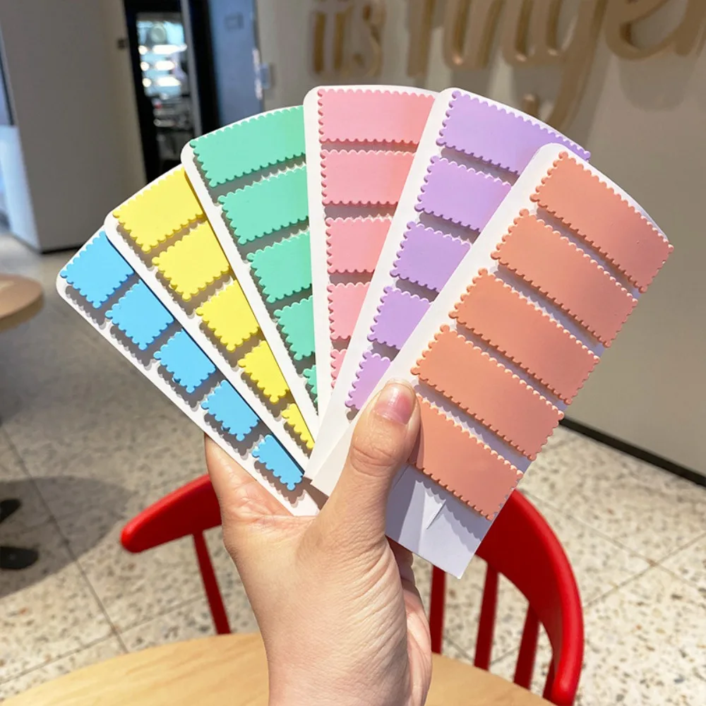 

Candy Color No Crease Hairpin Fashion No Mark Square No Bend Barrettes Makeup Seamless Hair Clips