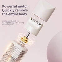 Double-Head Epilator Rechargeable Electric Epilator For Women Dual Head Hair Removal Device For Face Body Bikini Area Waterproof 2