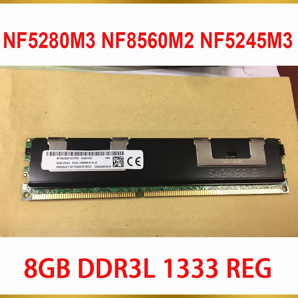 1PCS For Inspur Server Memory 8G 8GB DDR3L 1333 REG RAM NF5280M3 NF8560M2 NF5245M3 1 1PCS For Inspur Server Memory 8G 8GB DDR3L 1333 REG RAM NF5280M3 NF8560M2 NF5245M3