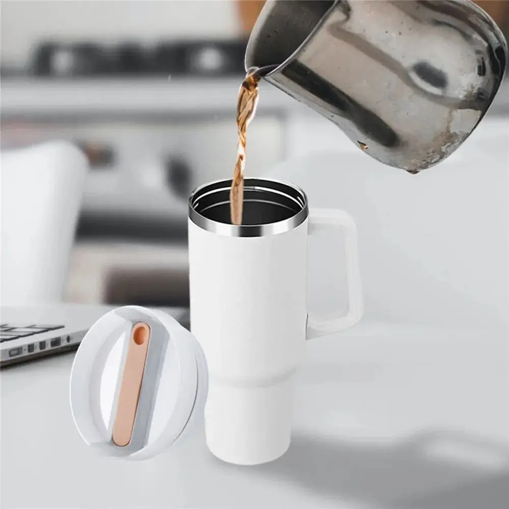 40 Unzen Versiegelung Flaschen abdeckung spritzwasser geschützte einfache Kunststoff-Ersatz deckel für Stanley Quencher h 3, 5 40 Unzen Tumber Cup – Detail 9