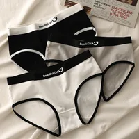 3 pièces/ensemble femmes coton doux Unde rwear culottes respirantes slips confortables sans couture 2