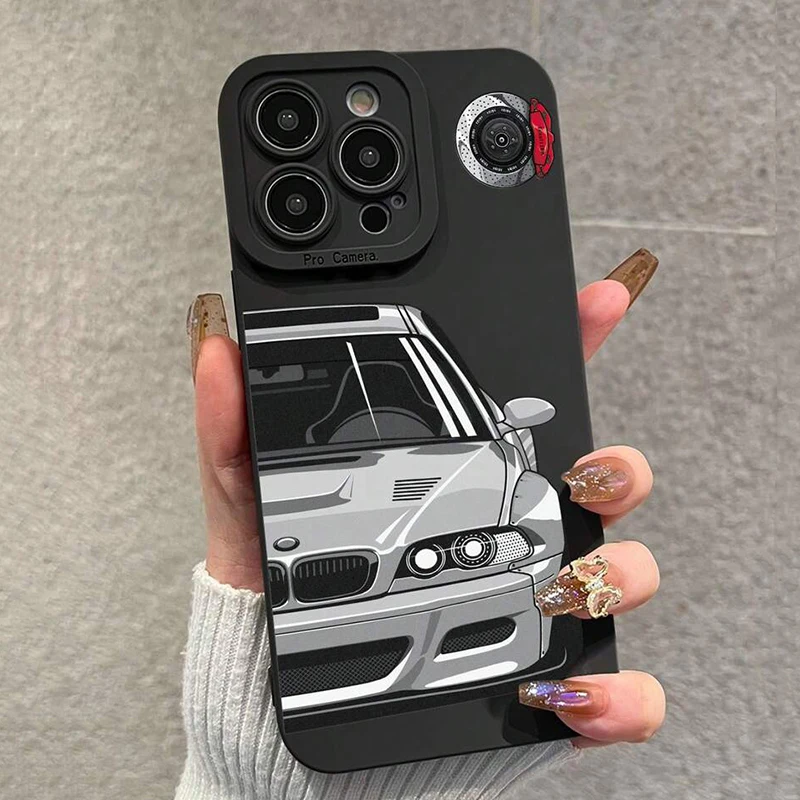 Stylish Camera Pattern Soft Silicone Phone Case