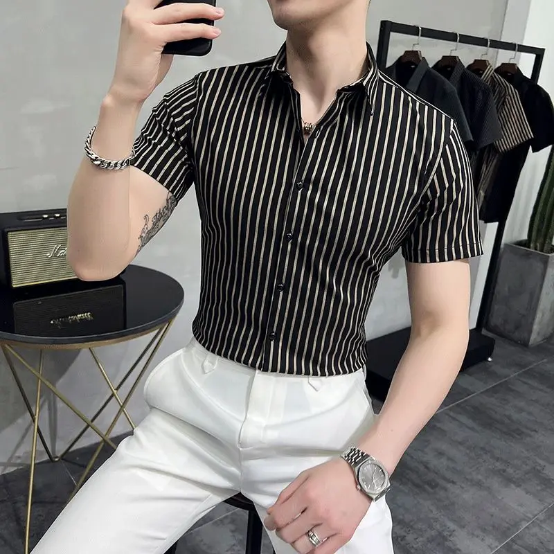 Casual Office Chemise Homme 