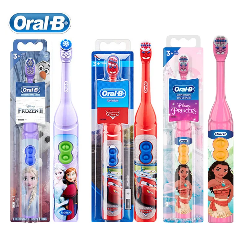 Oral B Electric Toothbrush Special for Children Gum Care Oral Clean Rotary Vibration Soft Bristle Battery Powered Tooth Brush
