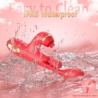 5 IN 1 Gewindeschneidender Stoßdildo-Vibrator für Frauen, G-Punkt-Vibrator, Klitoris-Stimulator, weiblicher Masturbator, Sexspielzeug für Erwachsene 5
