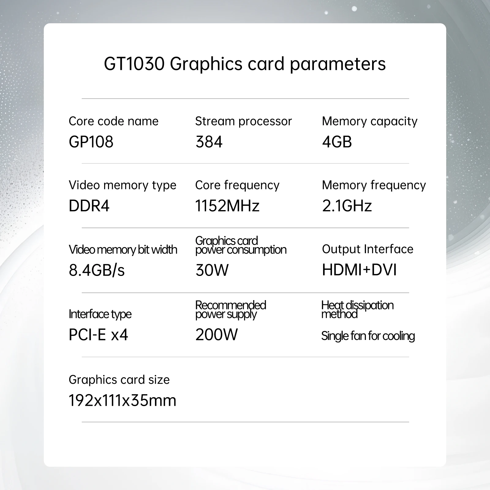 power consumption nvidia geforce gt 1030 linux driver