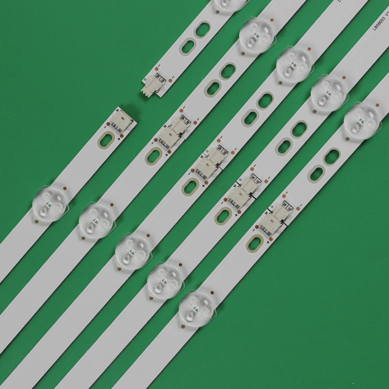 Tira Led para Philips 58pus6504 58pus6504 60 58pus6203 58pus8105 58pus6554 Lb58003 v0 _ 01 Lb58003 v1 _ 01 Tpt580f2-pu1l.q - Imagem 6