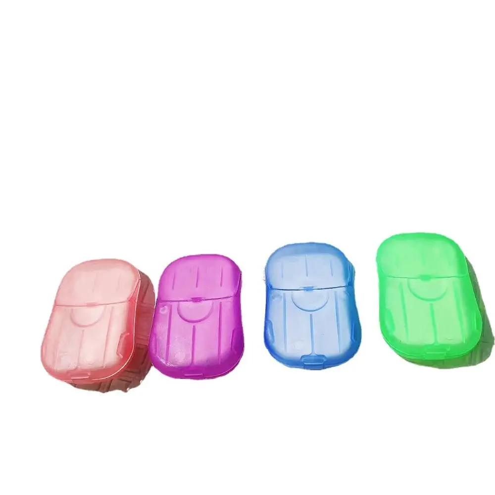 Disposable Hand Washing Paper Soap Sheets Mini Cleaning Paper Soap Tablet For Travelling Outdoor Camping Carrying disposable soap paper